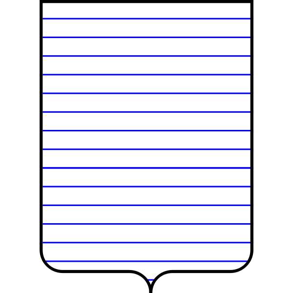 Pattern with horizontal lines