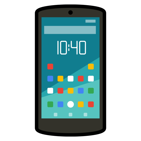 hp android smartphone | Free SVG