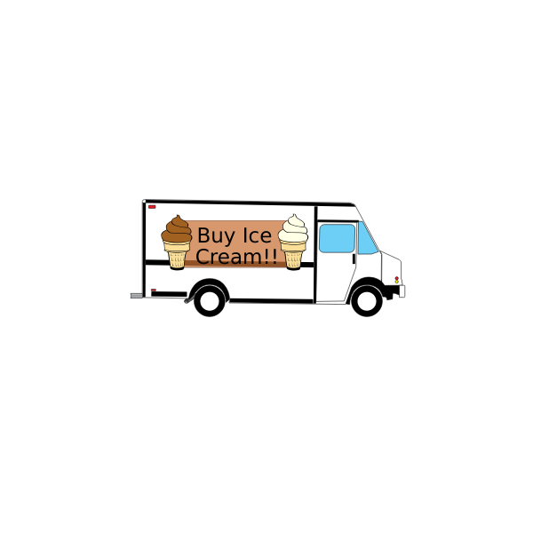 Ice Cream Truck SVG