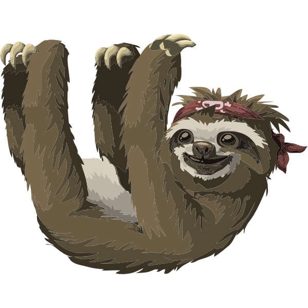 Download Sloth image | Free SVG