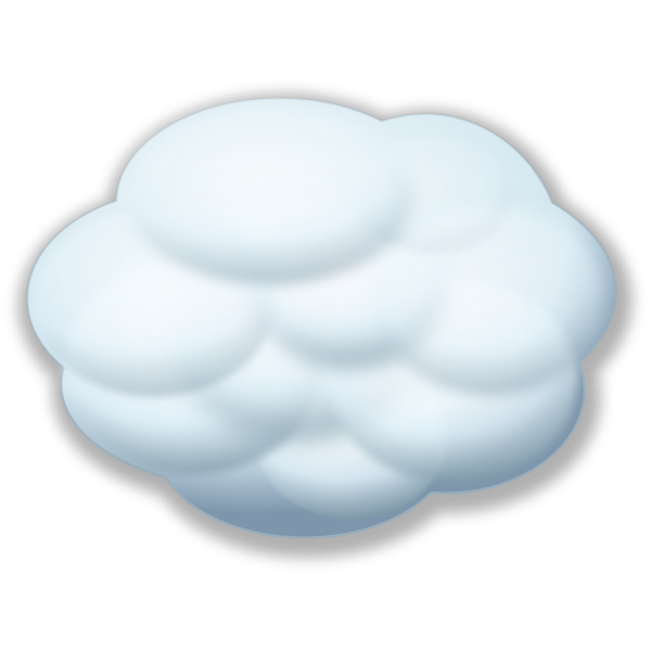 Internet cloud vector image