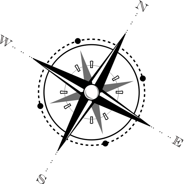 Compass vector icon