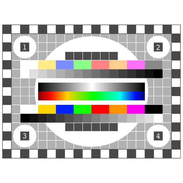 TV Test Screen