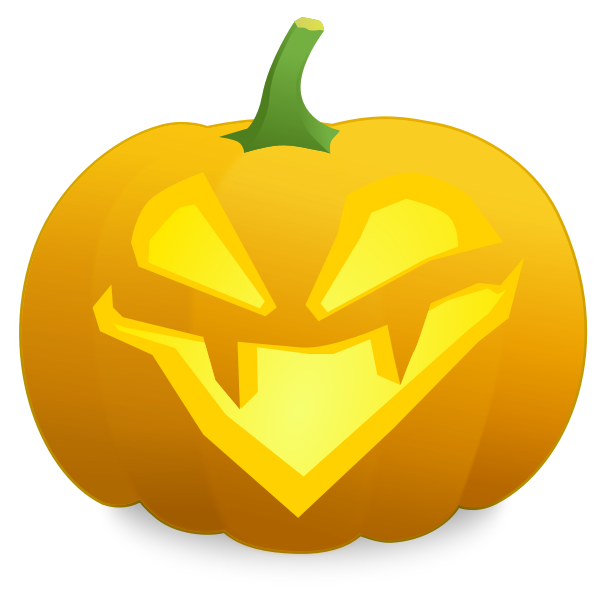 LOL pumpkin vector drawing