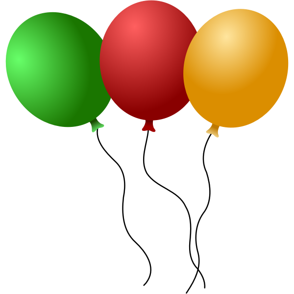 Balloons vector illustration