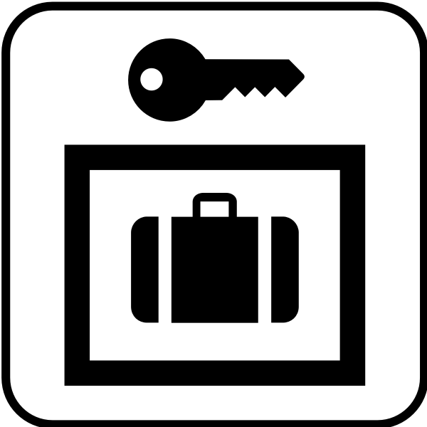 US National Park Maps pictogram for a storage facility vector image