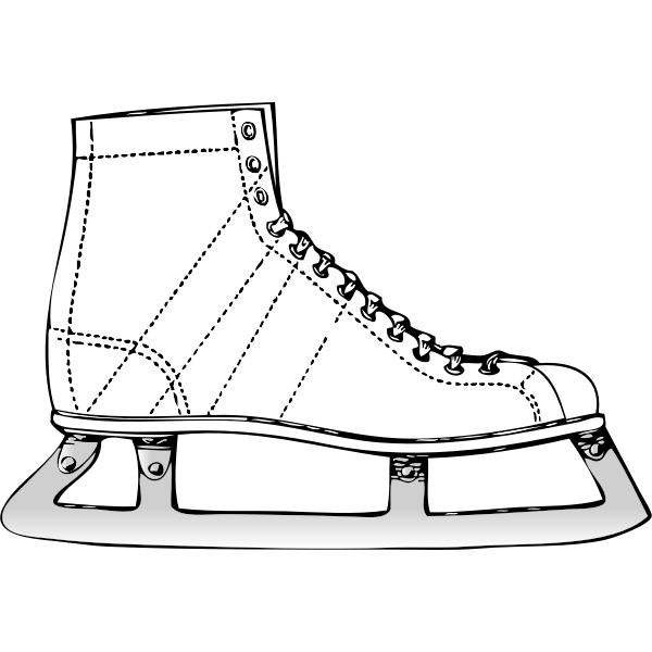 Download Ice Skate Vector Image Free Svg