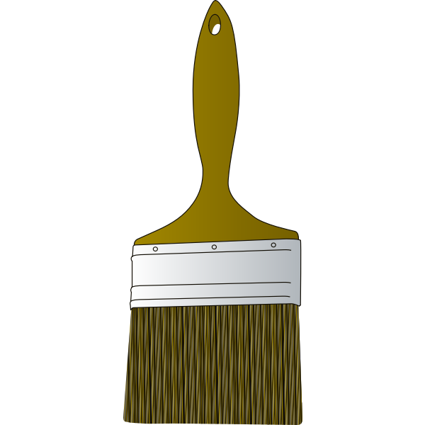 Paint brush vector image