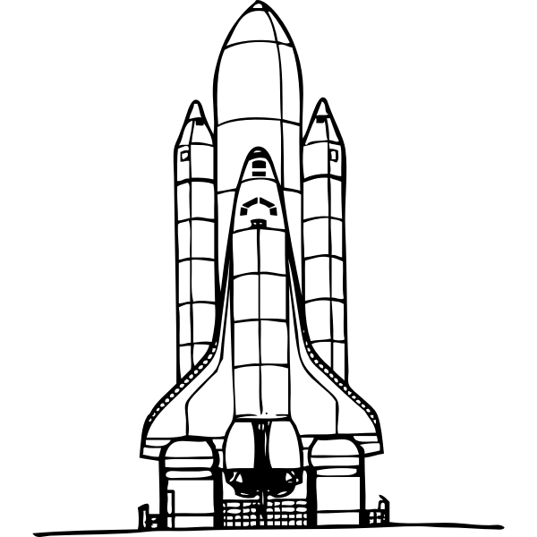 Mariner space probe drawing | Free SVG