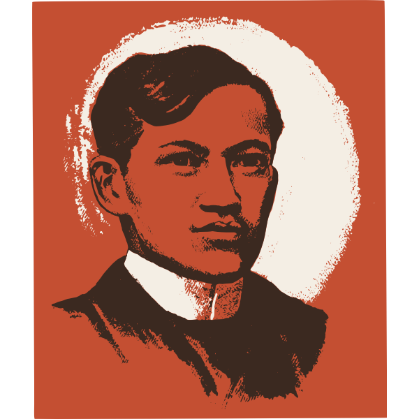 Jose Rizal vector portrait