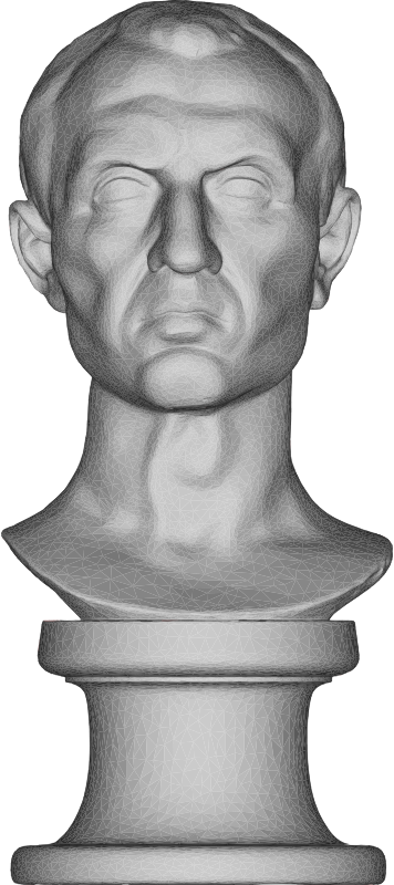 Julius Caesar Bust 3D