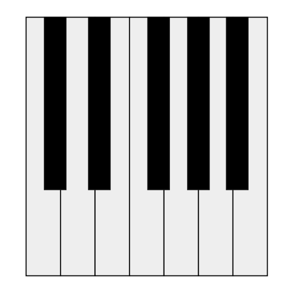 Keyboard octave