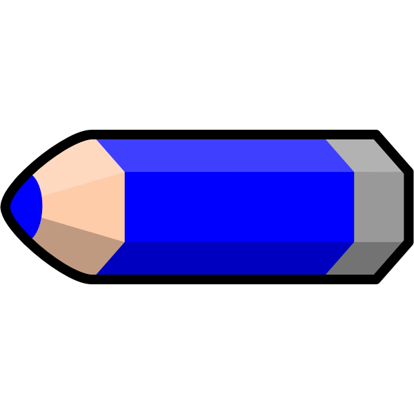 Light blue pencil