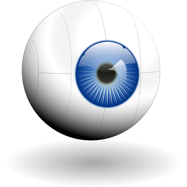 Eye vector clip art