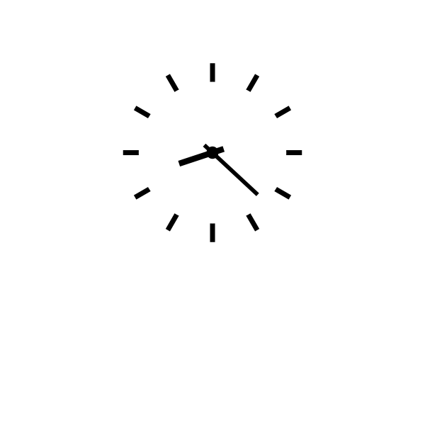 Clock vector image