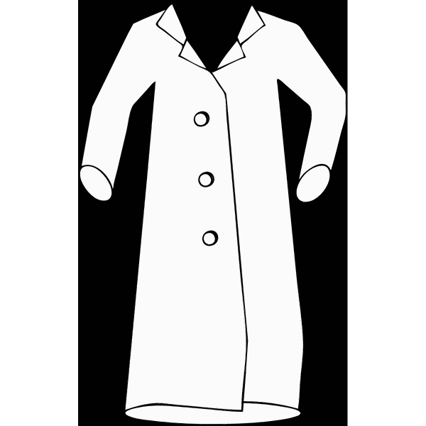 Lab coat1573130435 Free SVG