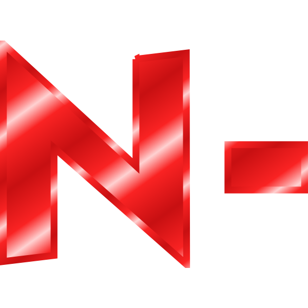 N + hyphen red