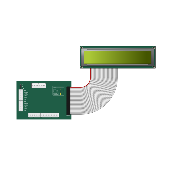 LCD display image