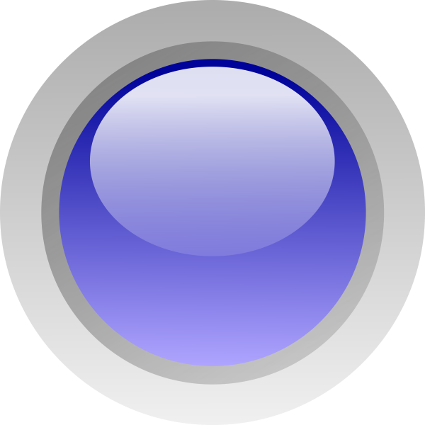 Finger size blue button vector image