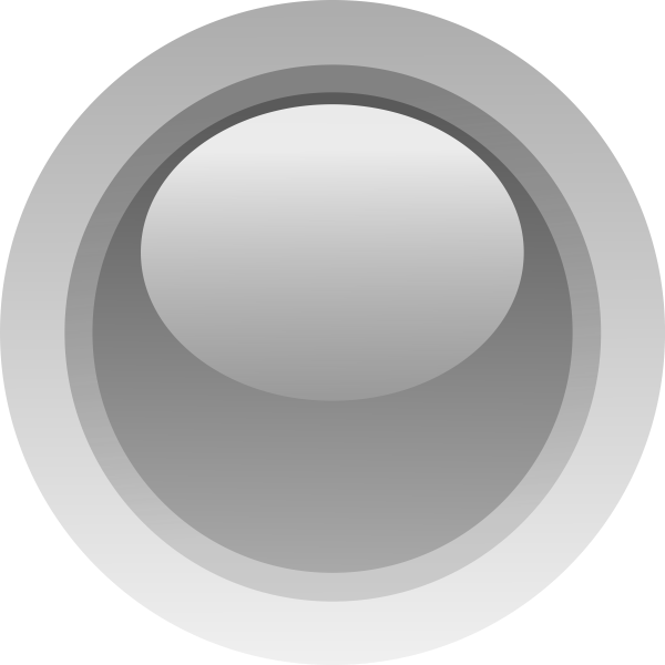 Finger size gray button vector graphics