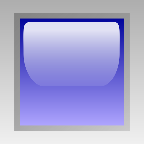 Led square blue vector illustration