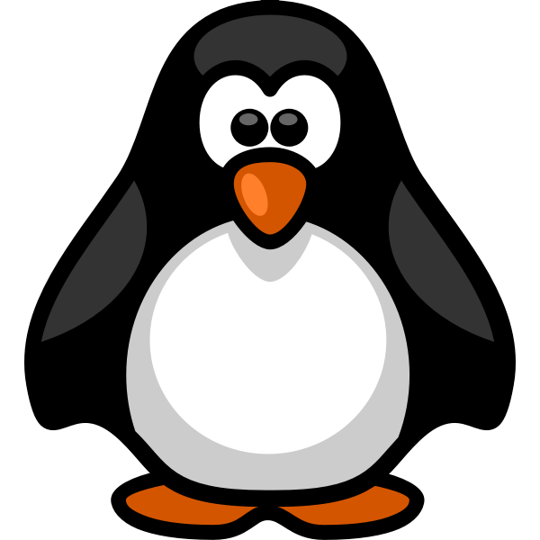 Download Free Vector Clip Art Of Cute Tux Toy Free Svg PSD Mockup Template