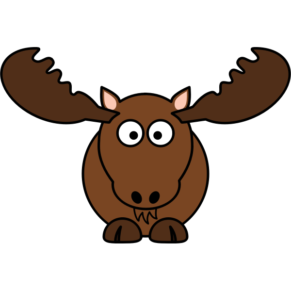 moose head cartoon