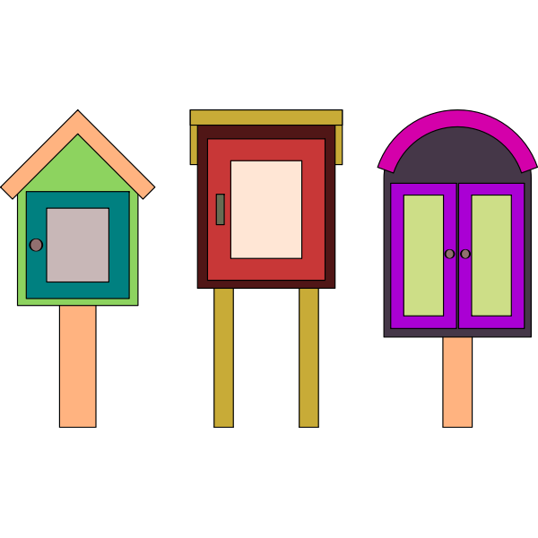 Download Little libraries | Free SVG