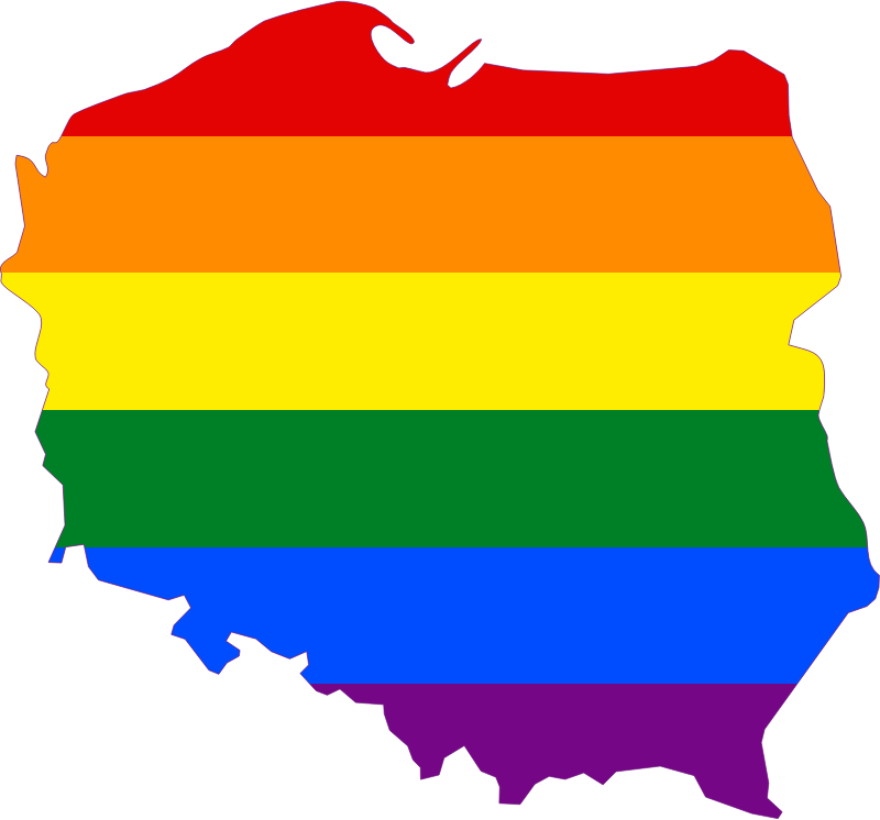 Poland LGBT - Free SVG