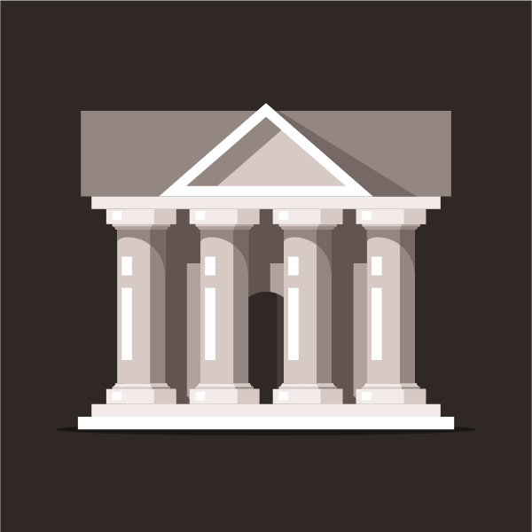 Building with columns
