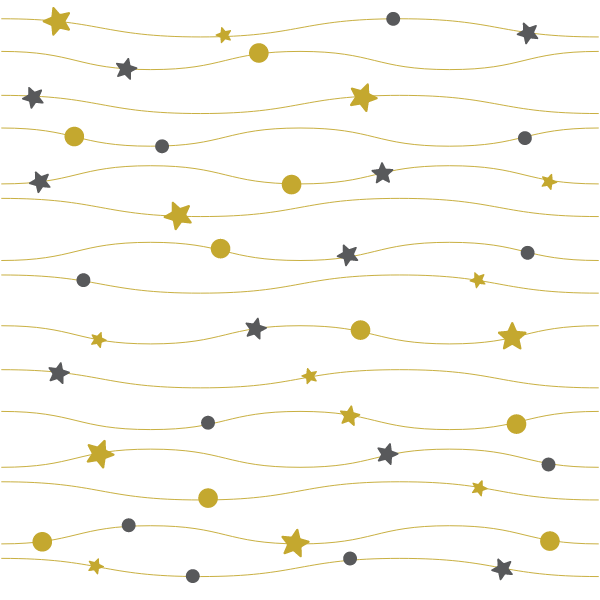 Pattern with lines and geometric shapes