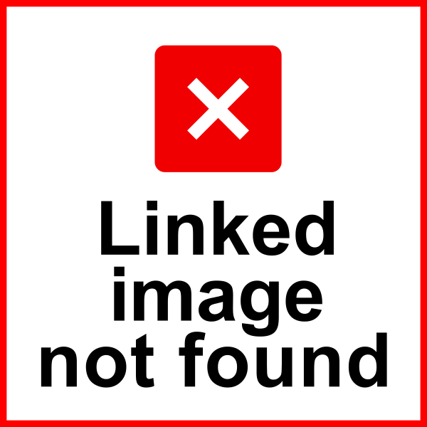 Linked image not found sign