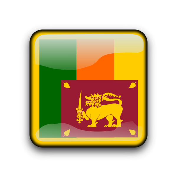 Sri Lanka flag vector
