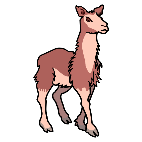 Download Llama Vector Illustration Free Svg