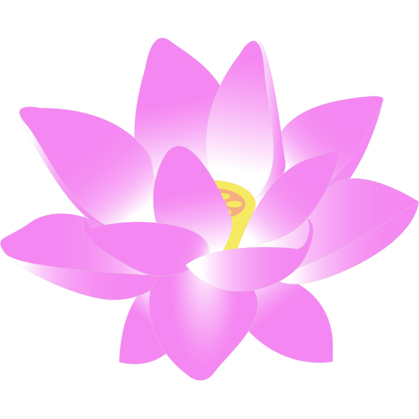 Vector clip art of lotus blossom | Free SVG