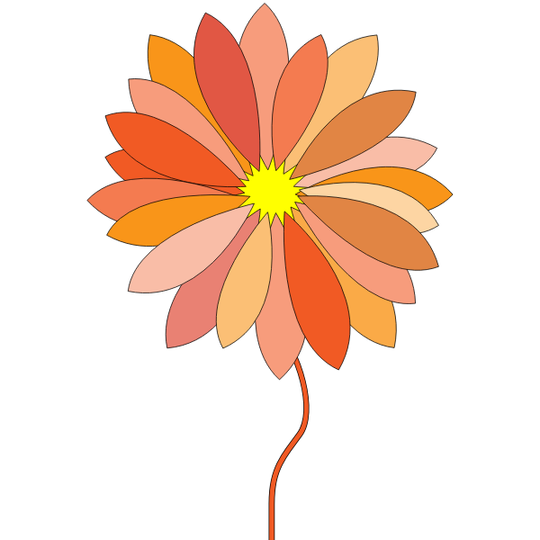 Cartoon flower | Free SVG