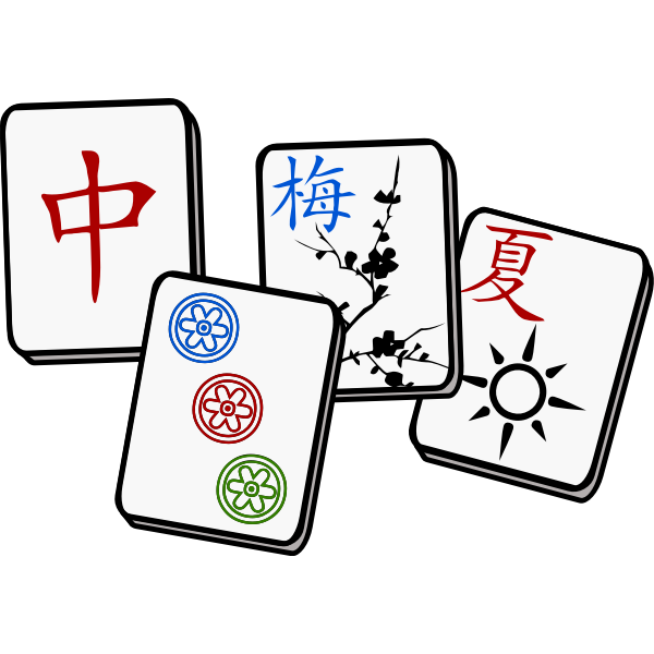 Mahjong Game PNG Transparent Images Free Download, Vector Files