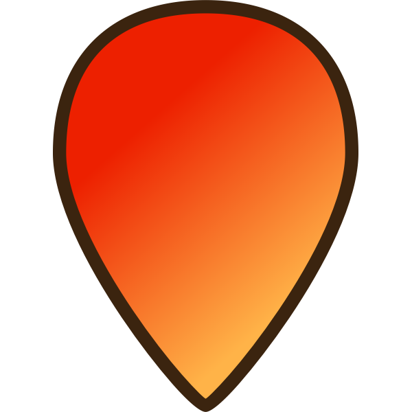 Map location pin icon vector image