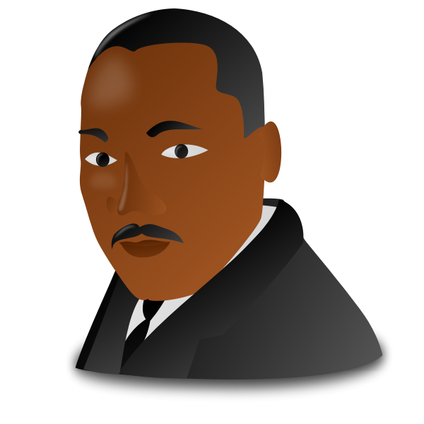 Martin Luther King Jr. Day Icon | Free SVG