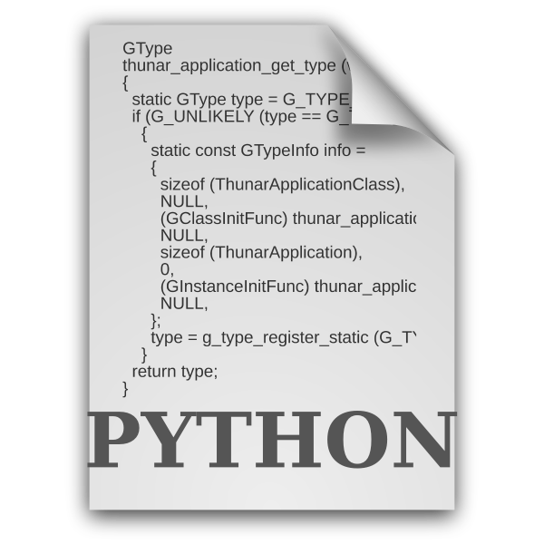 matt icons application x python bytecode