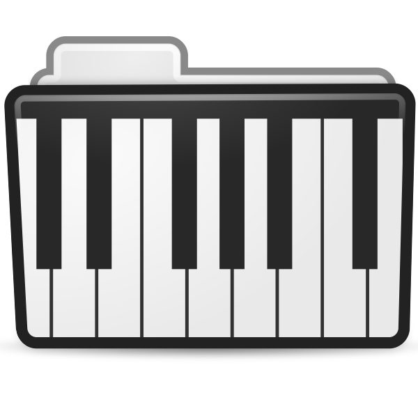 Keyboard icon vector image