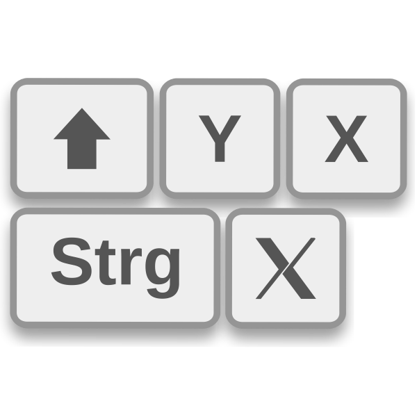 Download Vector Graphics Of Keyboard Shortcut Keys Free Svg