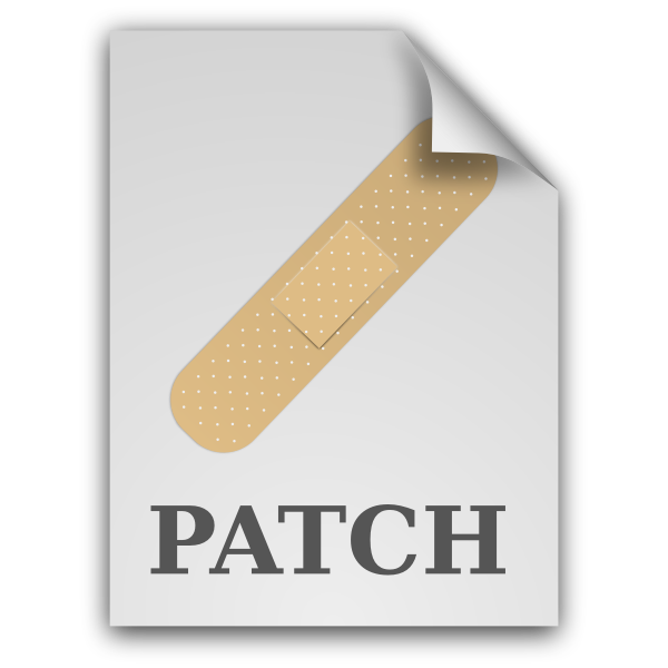 matt icons text x patch