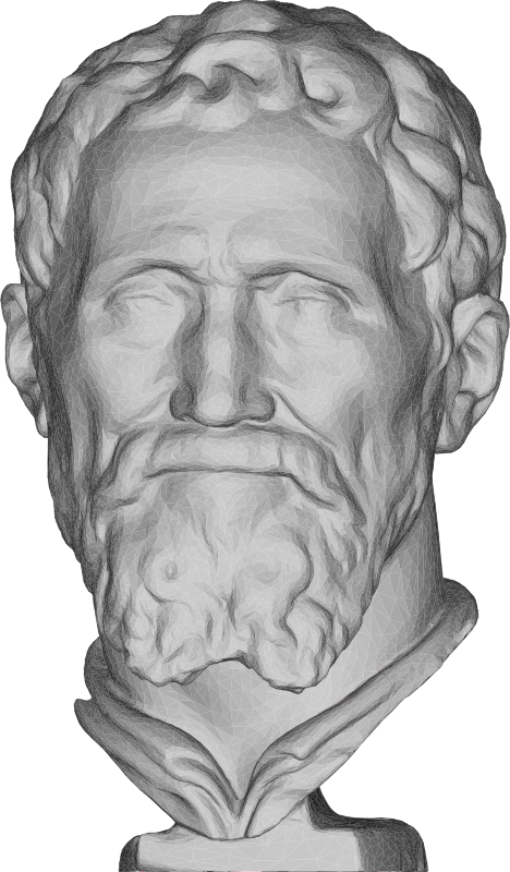 Michelangelo Bust 3D Statue