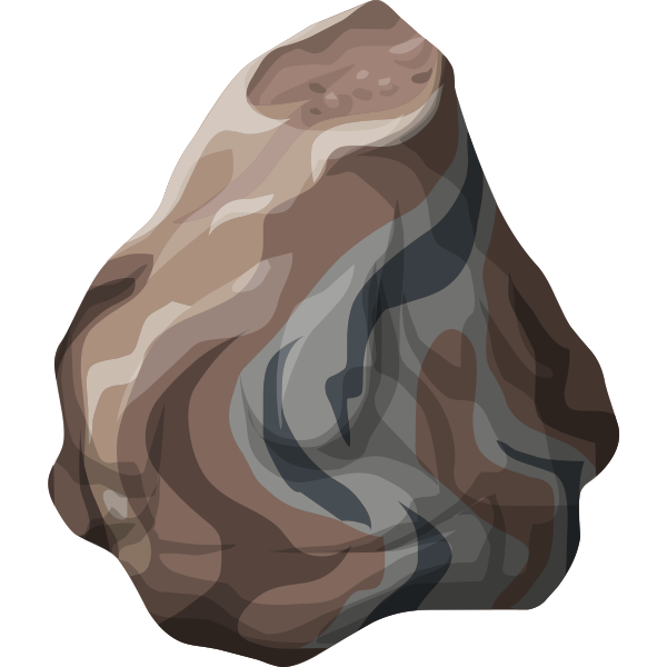 misc petrified rock large