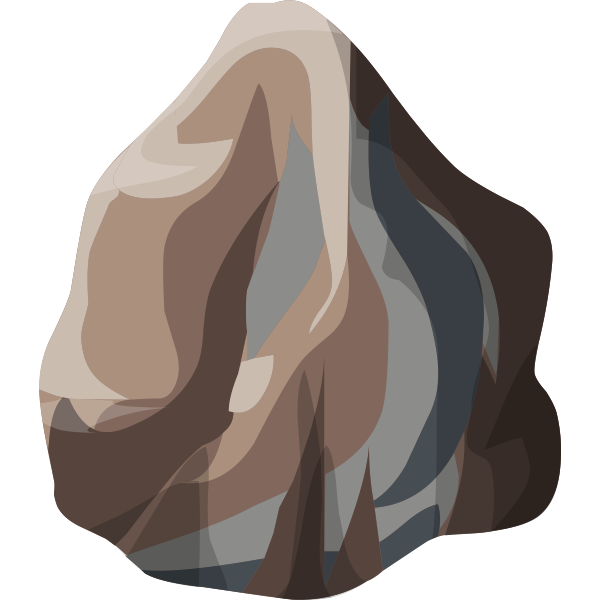 misc petrified rock medium