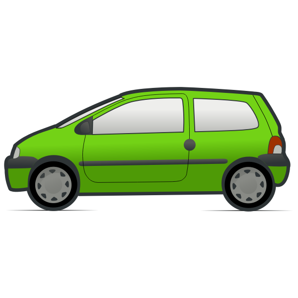 red and green renault twingo 3
