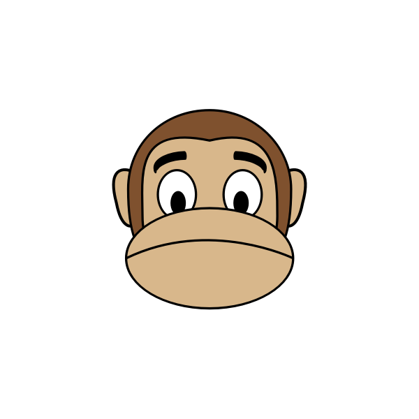 Sad ape