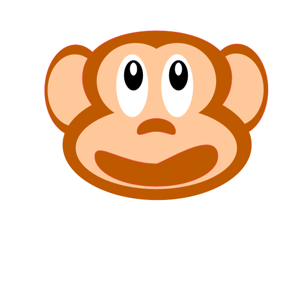 monkey face 2015082758 | Free SVG