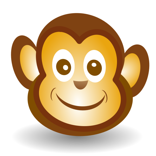 Free Free Monkey Svg Free 592 SVG PNG EPS DXF File
